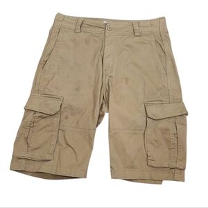Goodfellow Mens Cargo Shorts 30 Khaki Brown Utility Pockets Casual Short
